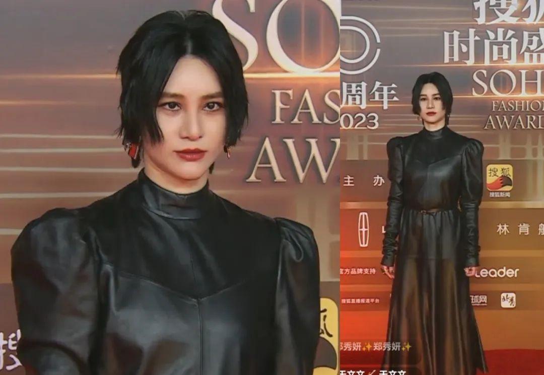 孟佳|时尚盛典女明星着装大胆：倪妮高叶齐穿深V礼服，孟佳用力过猛