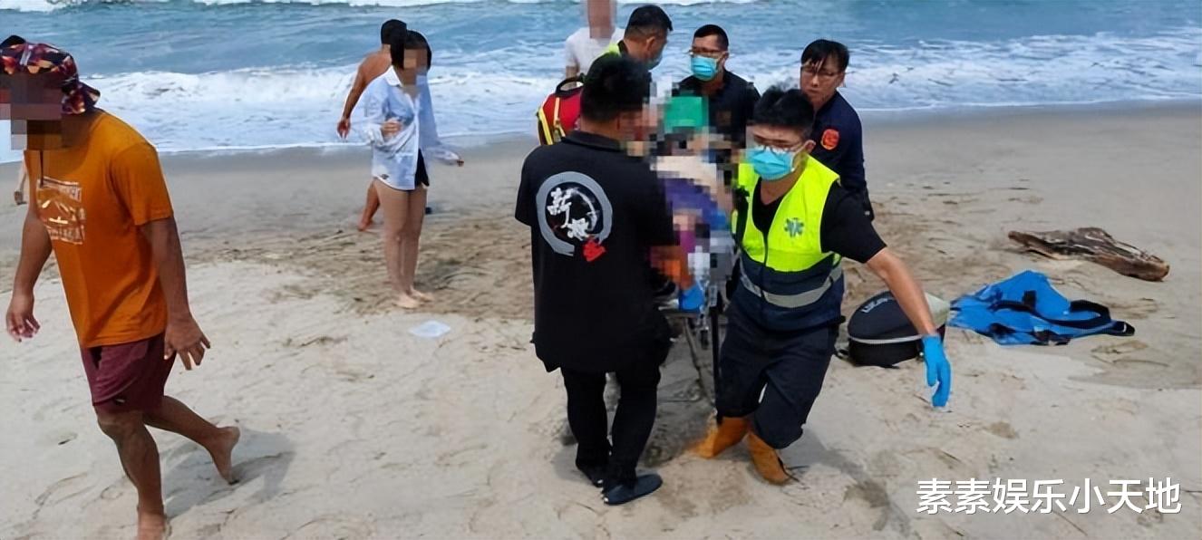 张震岳海边救人,55岁男子溺水离世,英勇画面感动众人