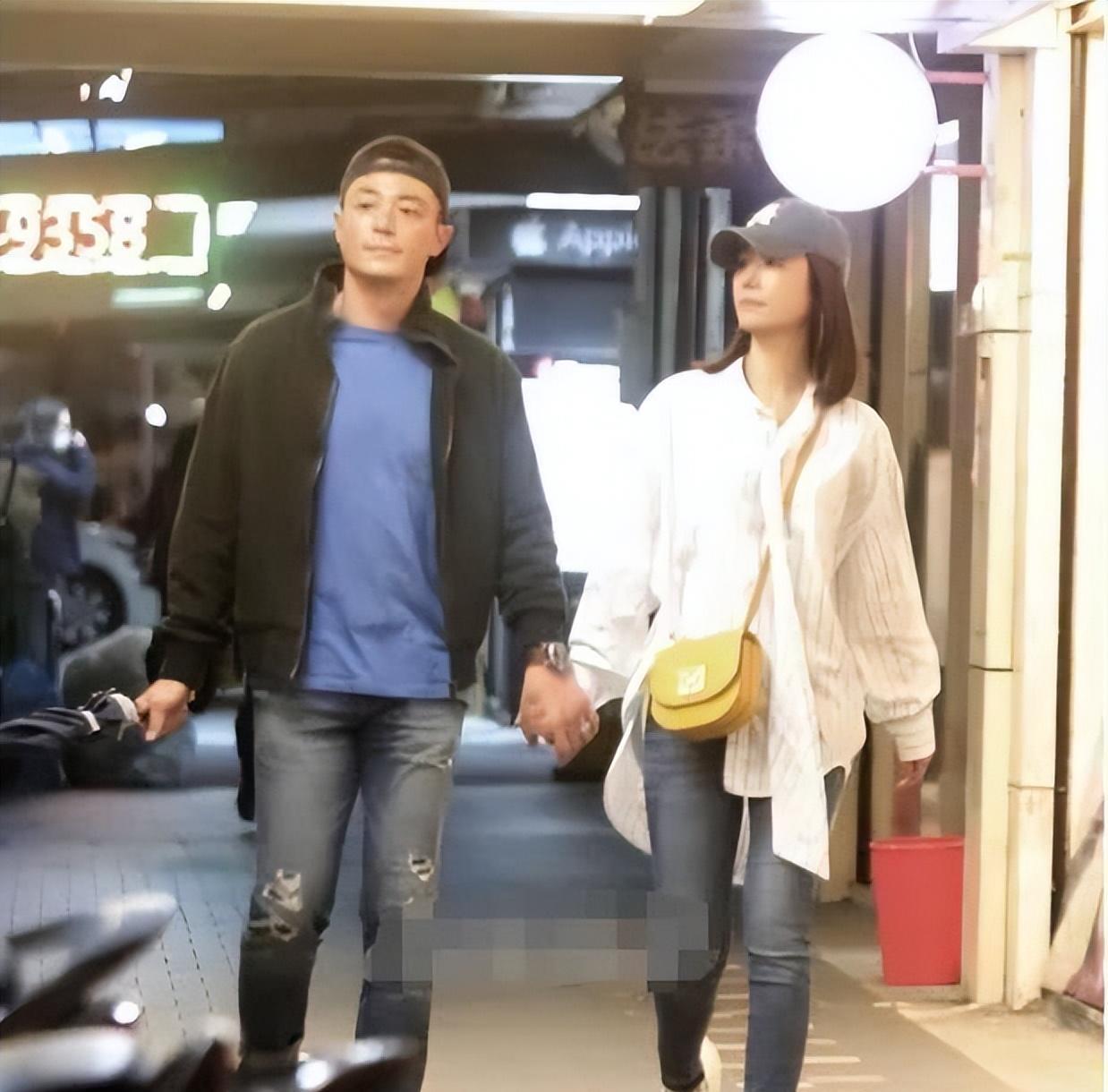 林心如|在街头拍到林心如霍建华,一对少女与大叔