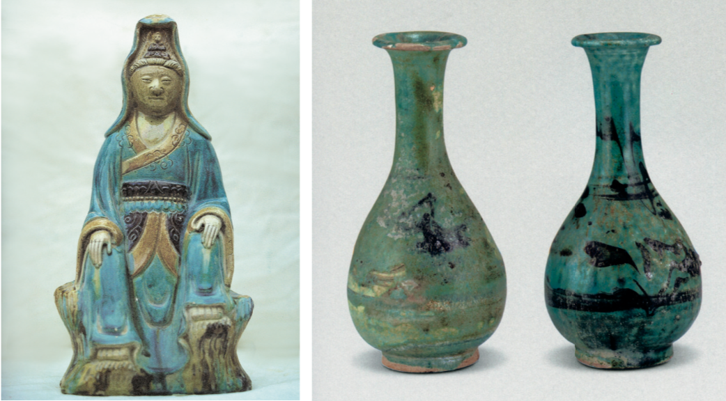 官窑|明清官窑中的“孔雀蓝釉”，罕见至极，不收藏可惜了！