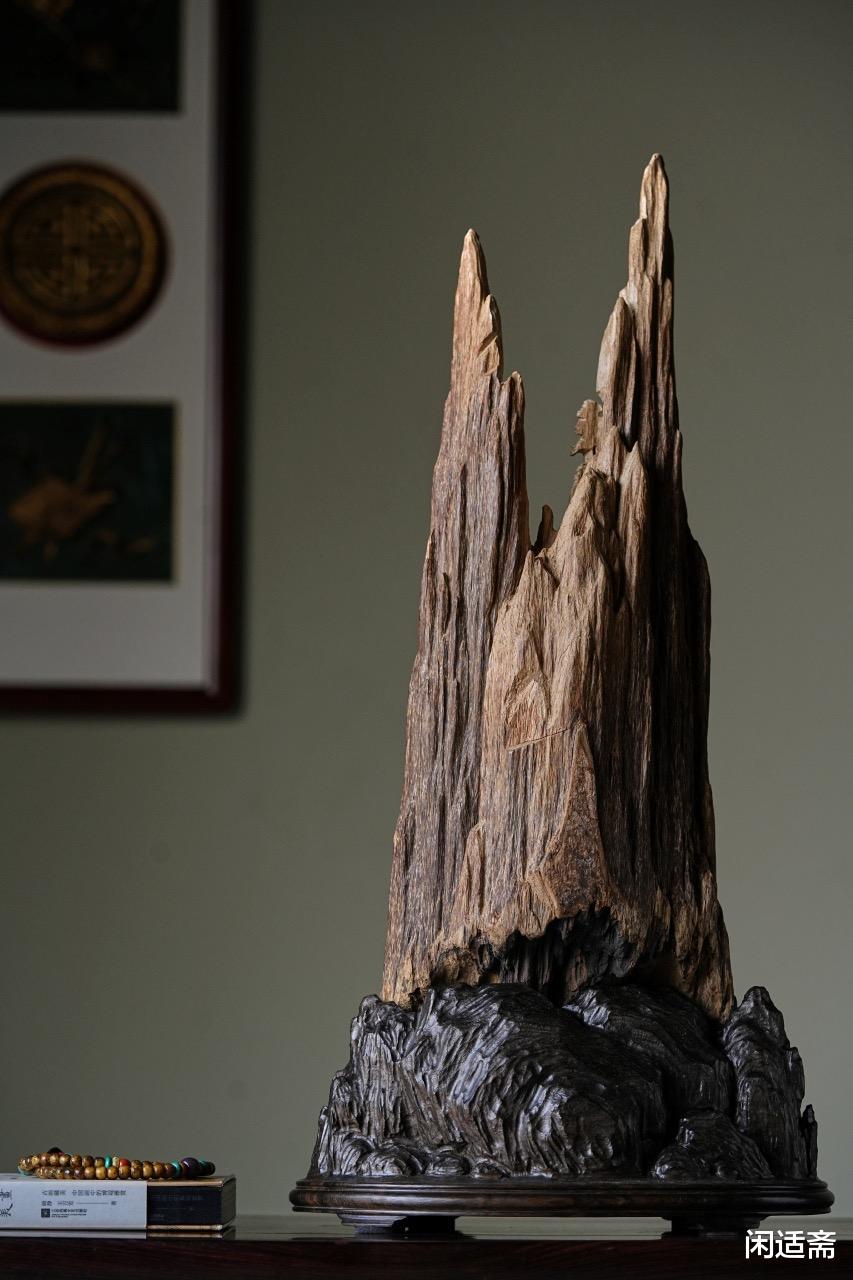 文莱沉香,隐世仙居,文房山子清赏