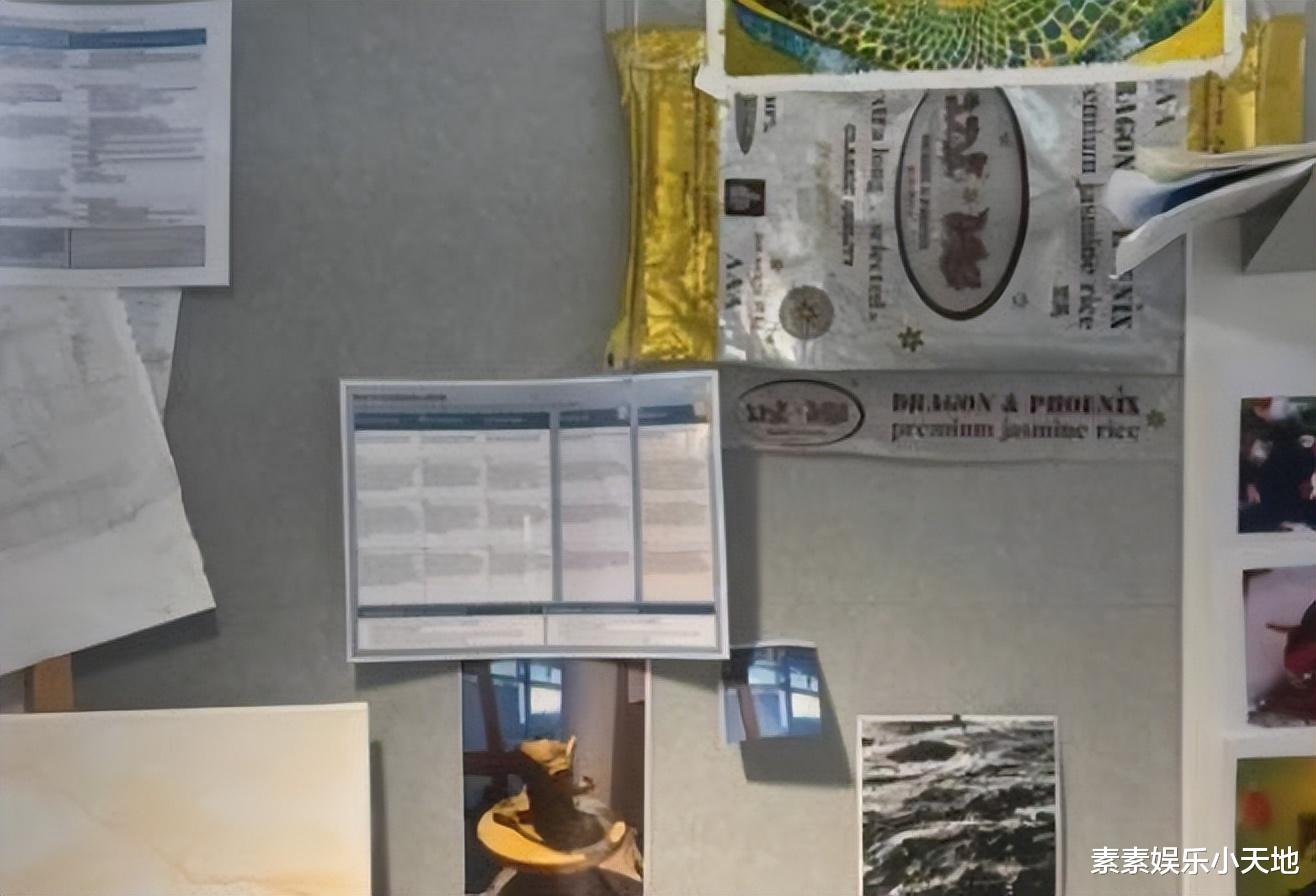 李嫣|李嫣分享学校宿舍内景:书桌放着卷筒纸和画笔,墙上贴着课表作品