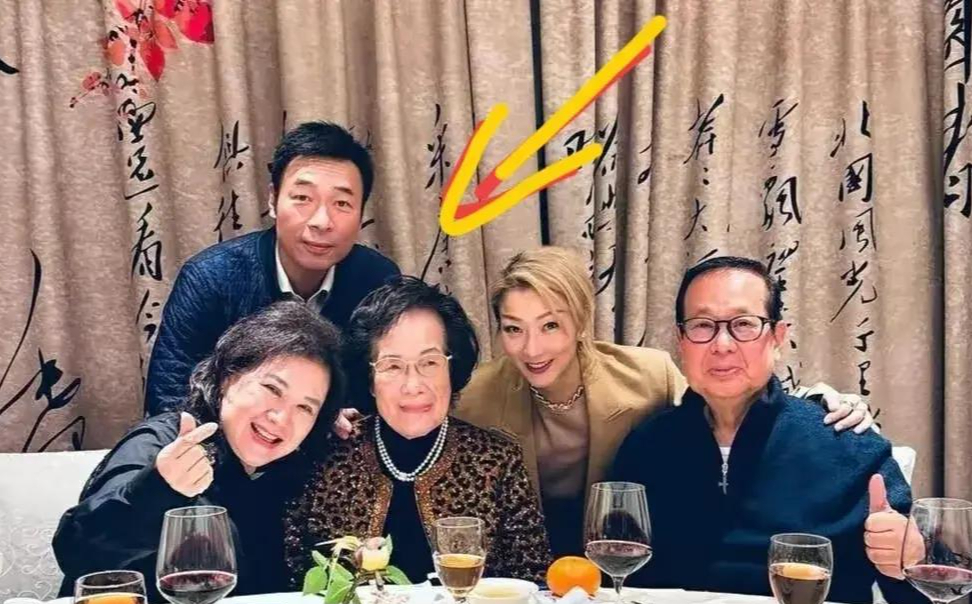 曝郑秀文晒全家聚餐照,一家15口阵容亮眼,许志安站后排引发热议