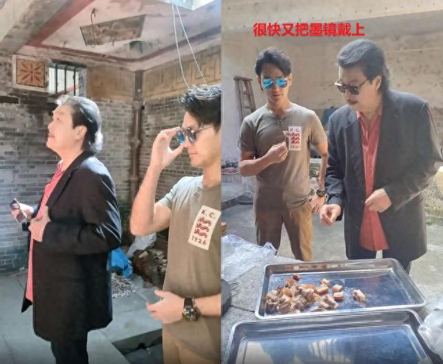 77岁港星内地祭祖惹争议，流利说方言获赞，却因2个细节败光好感