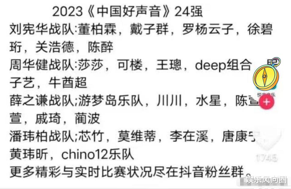 《好声音》24强名单提前泄露，观众被当傻子忽悠，节目真的没救了