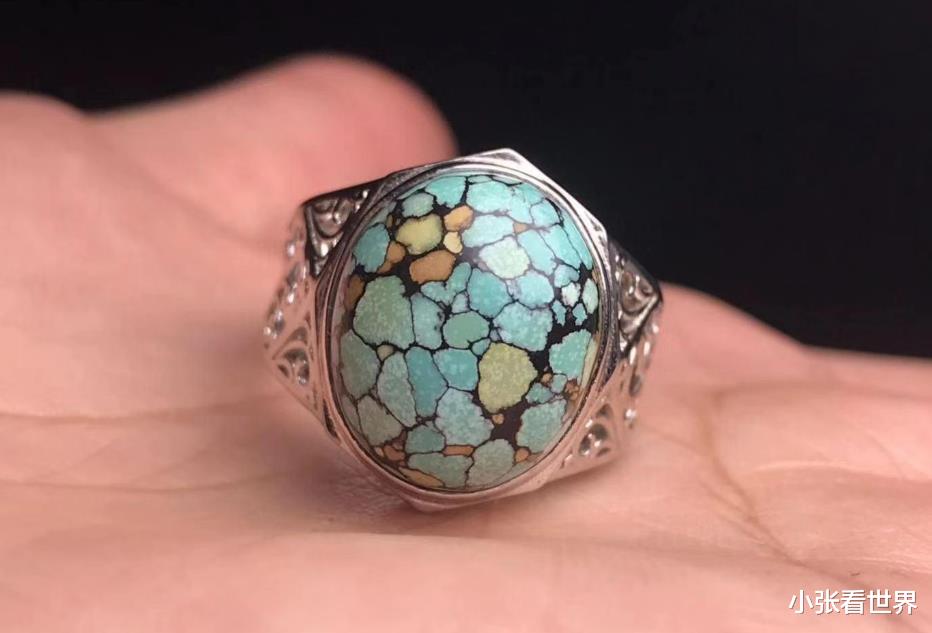 网花绿松石,曾经文玩圈的宠儿,现在也算是重新大火