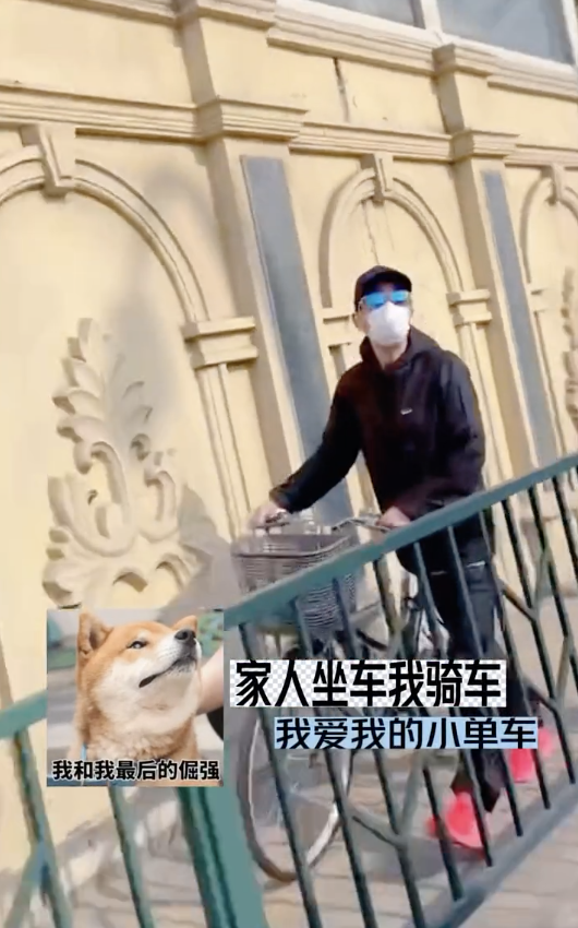 陈小春|陈小春次子骑单车,扎马尾像女孩儿,网友担心会导致他性别认知障碍