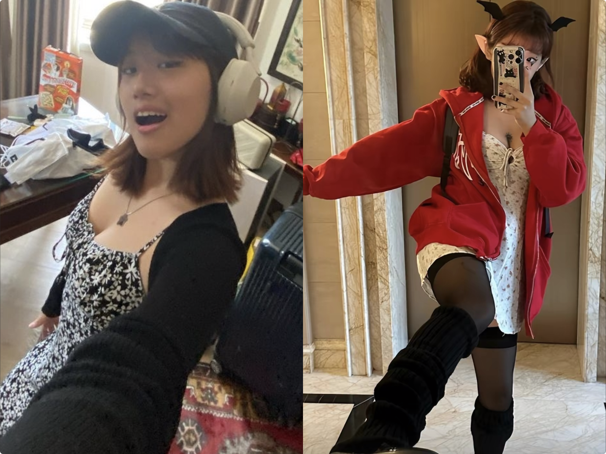 |贾静雯17岁女儿晒大胆自拍！直言想当艺人，曾秀事业线引继父不满