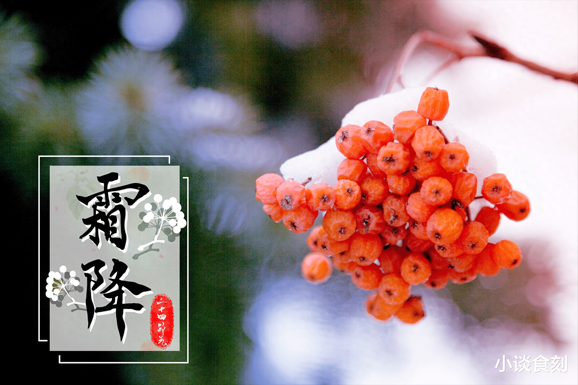 霜降|下周二霜降，老话说“霜降五不吃，吃了人难安”，季节转换要留意