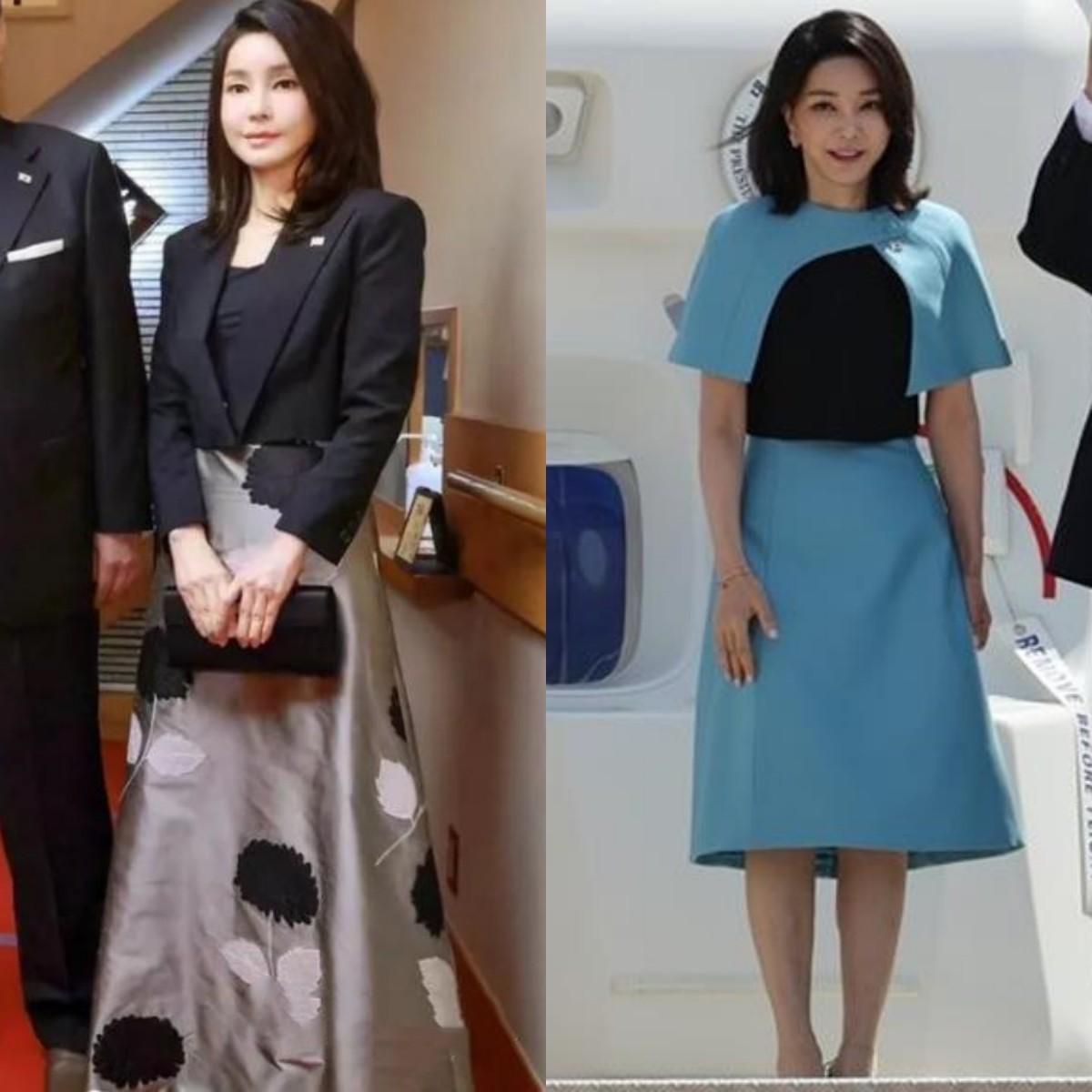 穿衣搭配 “韩国第一夫人”真的太惊艳！每套衣服穿搭都像走时尚秀，真漂亮