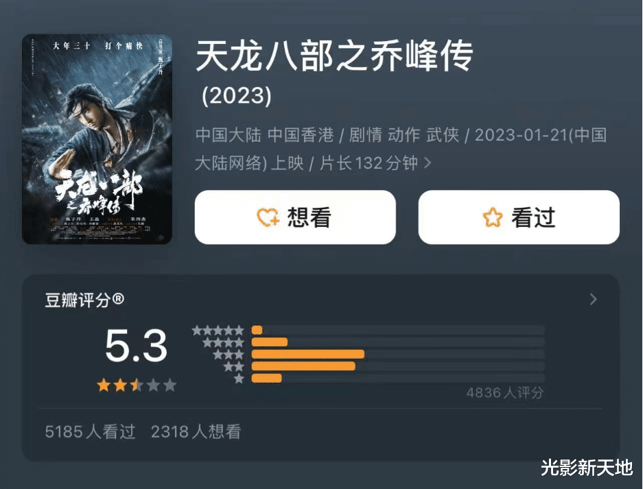 方琼|《乔峰传》口碑逆袭!甄子丹有创新有突破,动作戏值回票价