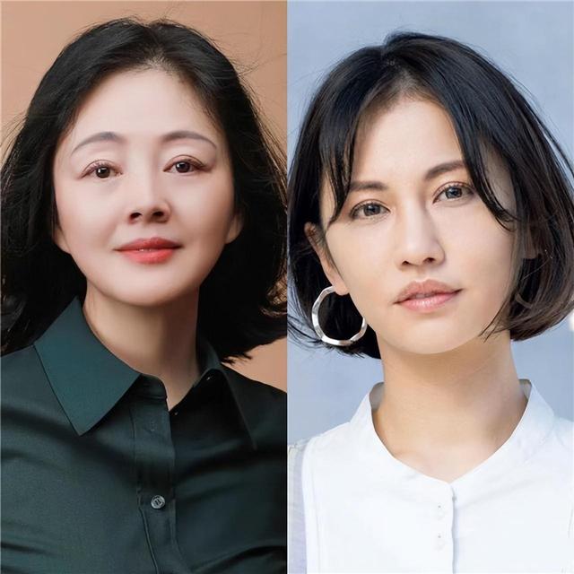 中年女人放任老态的体现：留长发、烫小卷、穿打底裤，油腻感十足