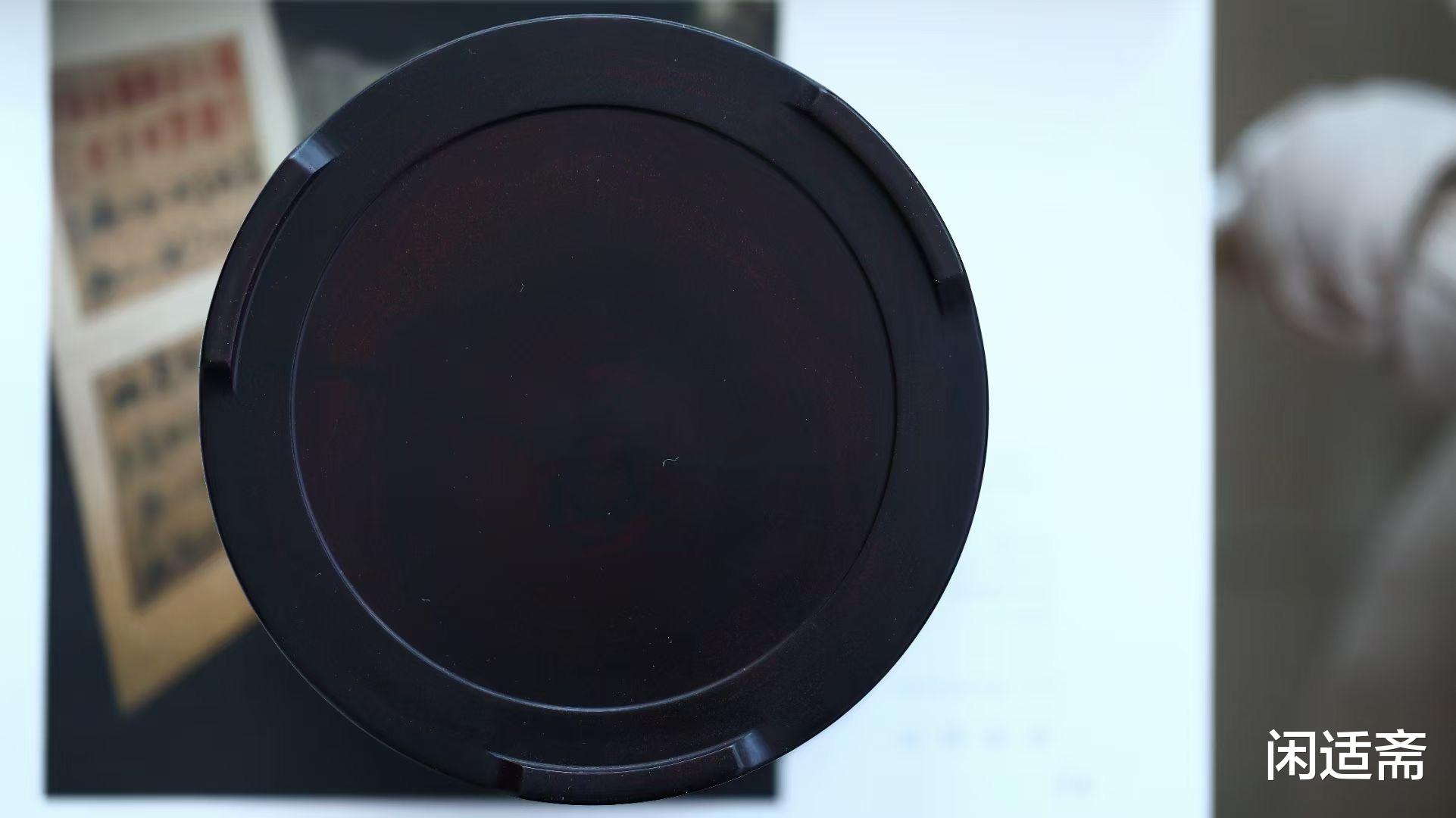 笔筒|古拙质朴,小叶紫檀,明式笔筒