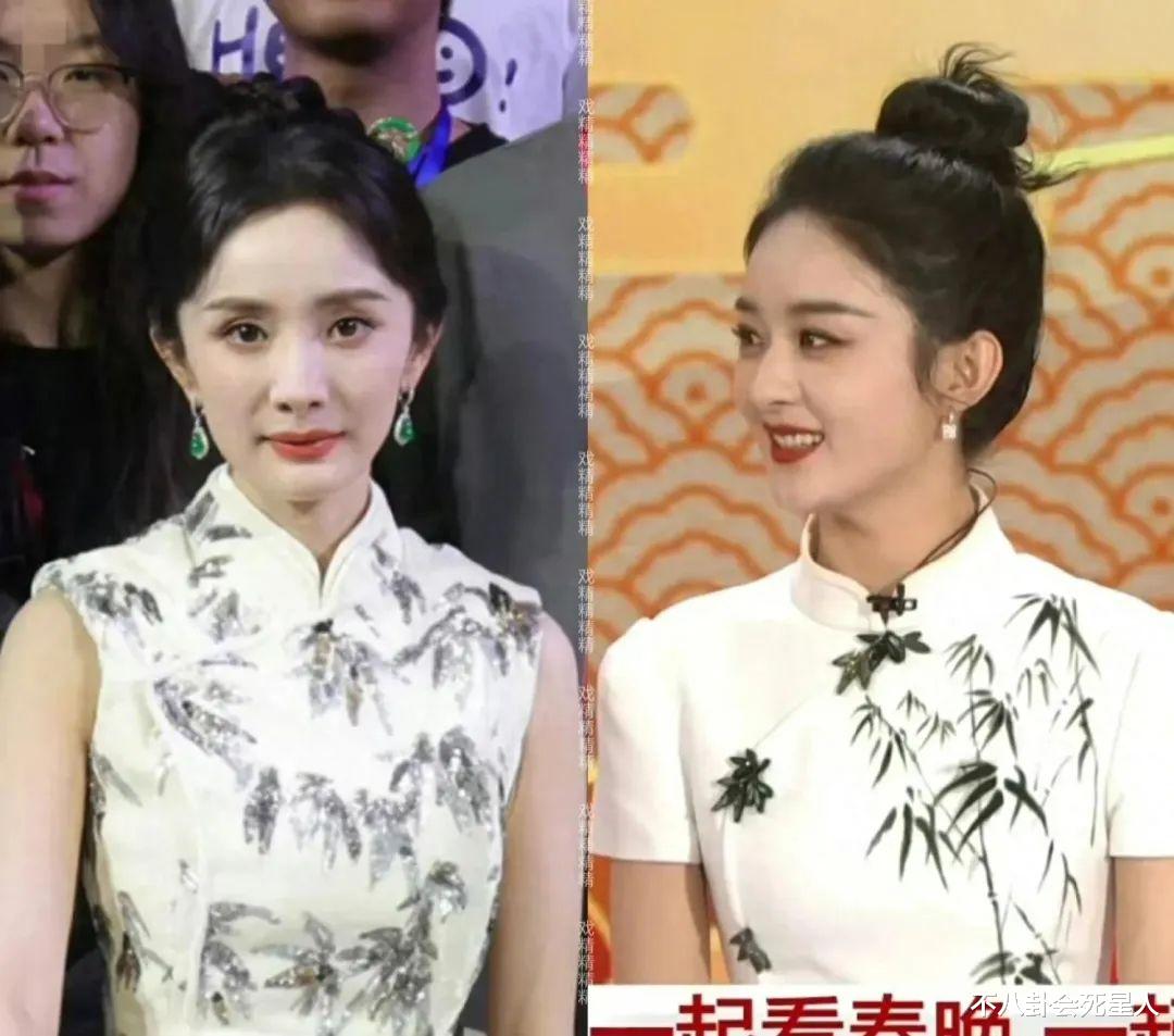 看了37岁杨幂和35岁赵丽颖的近照,才知道“骨相美”有多重要