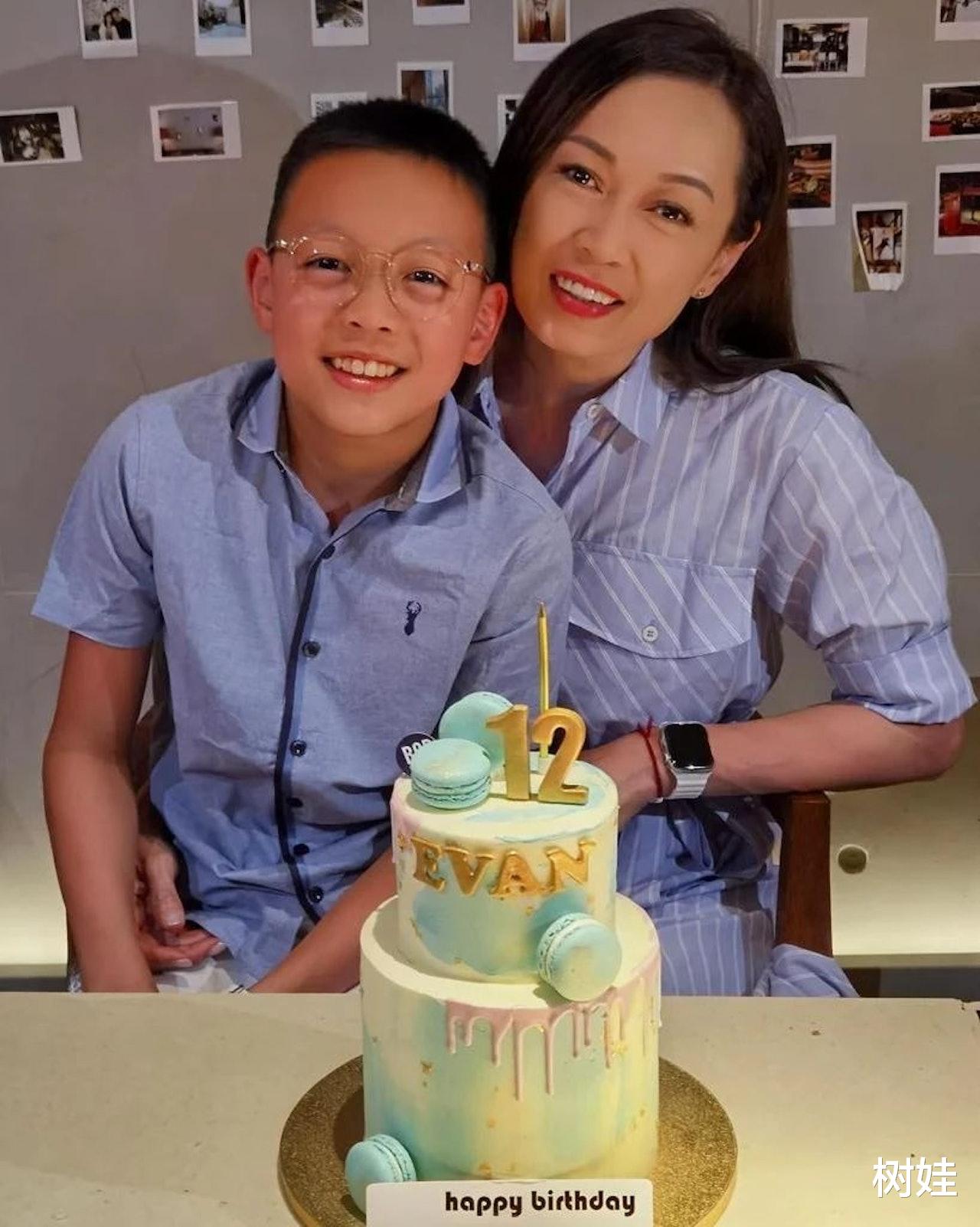 51岁TVB绿叶送儿子读名校,每年学费达20万,未婚生子后独自养儿