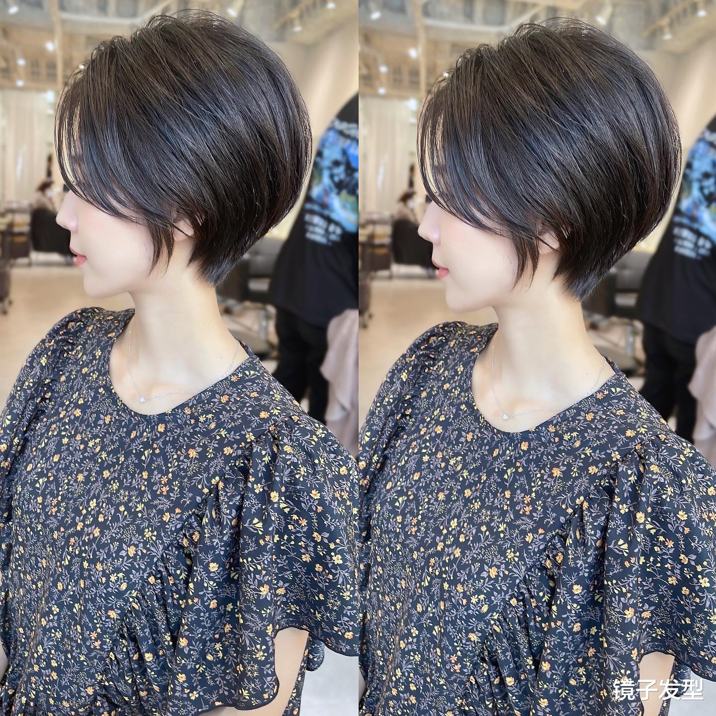 2024新时尚层次短发,蓬松立体美美哒,越来越多女性这样剪