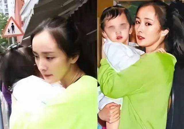 刘恺威带女儿现身加拿大,9岁小糯米形体容貌出众,遗传杨幂神颜