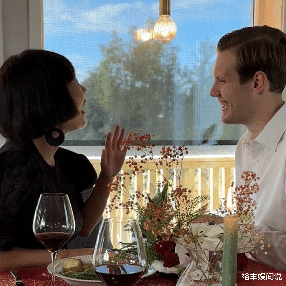 网红老外克里斯公开山东妻子近照！长相粗犷豪迈，送价值五万婚戒