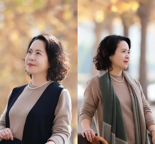 “留长发”和“剪短发”的中年女人对比,哪个更好看?答案就在这