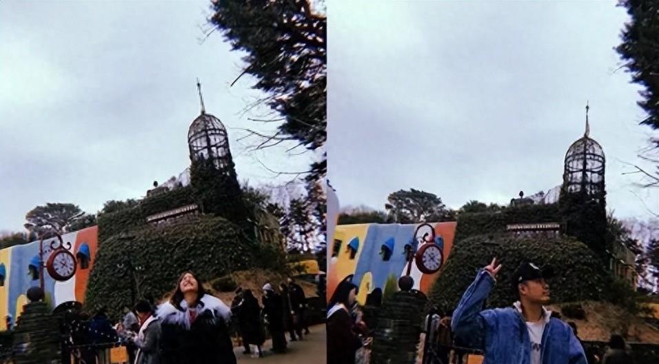 陈赫一家4口被偶遇，穿5000元T恤太壕气，39岁的张子萱年轻漂亮！