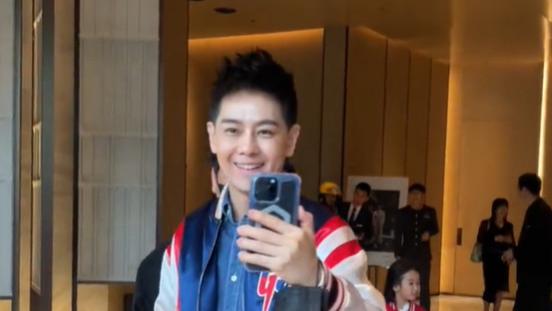 林志颖带陈若仪现身成团夜，长胖十几斤更帅，老婆漂亮大气娶对人