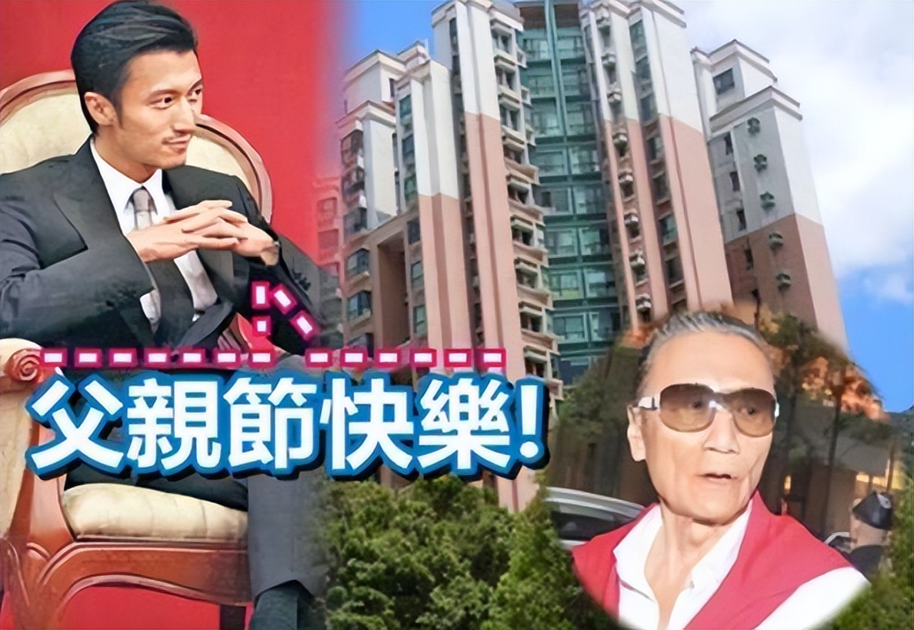 谢霆锋留港陪父亲喝茶，87岁谢贤传病危后首露面，拄拐微笑比赞