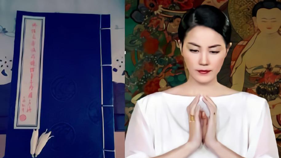 54岁王菲在寺庙祈福，瘦骨嶙峋肚子平平，多年信佛原因曝光