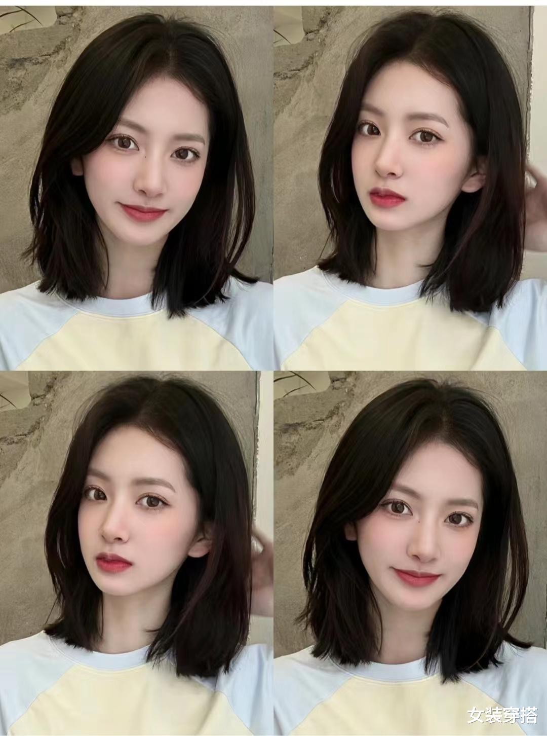 今年流行一种发型叫“锁骨发”,洋气减龄显脸小,效果堪比整容