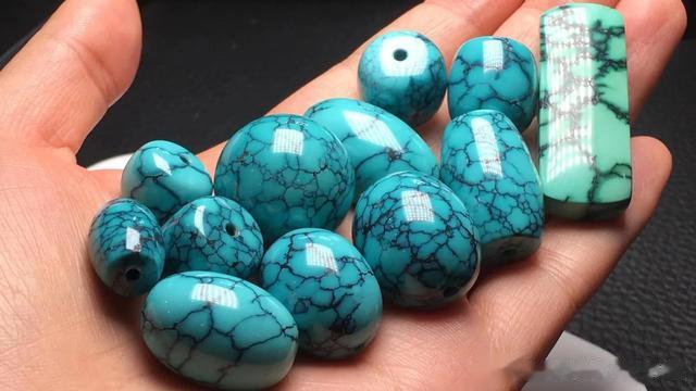 绿松石|铁线控的最爱，精美网花绿松石