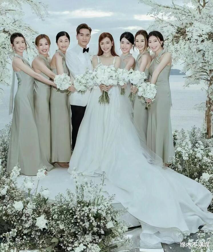 马国明婚礼海量照片曝光,伴娘蔡思贝高海宁艳压新娘,伴郎太帅气