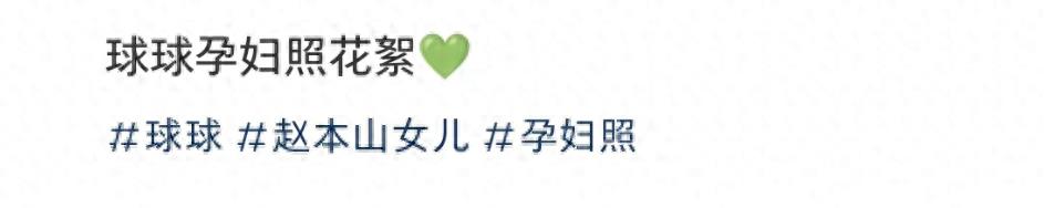 赵本山女儿八个月孕照曝光!状态超好,14天后足月,老公又被调侃