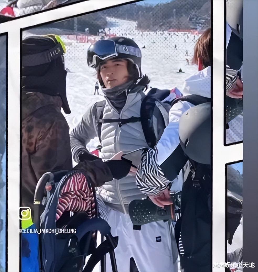 张柏芝|谢霆锋的小儿子Quintus露面，和妈妈张柏芝拿Lucas手机玩自拍