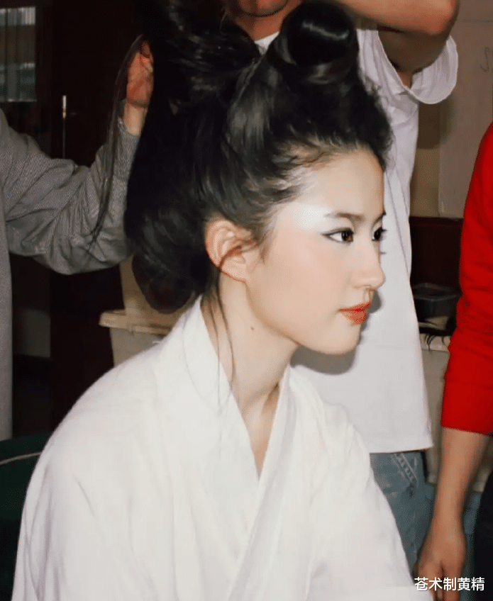 没有人天生就是成功者！刘亦菲拍戏头发曾被揪住疼的大喊大叫！