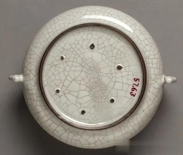 官窑|贾宝国一真一假说瓷器(X121-仿宋官窑香炉)