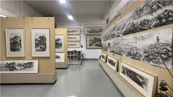 山水画|长河追日——靳文艺山水画作品展新闻发布会在京成功举办