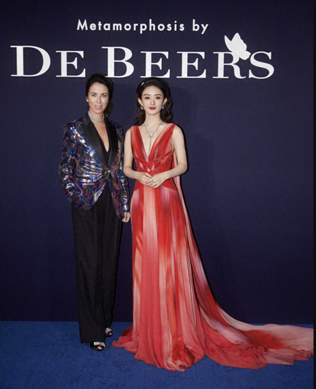 赵丽颖红裙子吸睛，关志斌帅气，张天爱性感！47岁的曾黎这次赢了