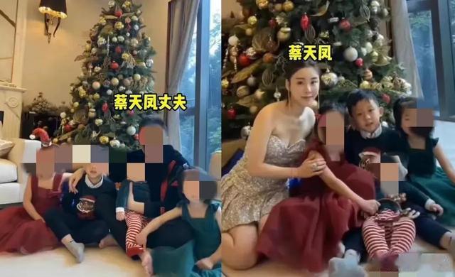 |蔡天凤妈妈和女婿合影太亲密，两人公开照片毫不避嫌引起大家误会