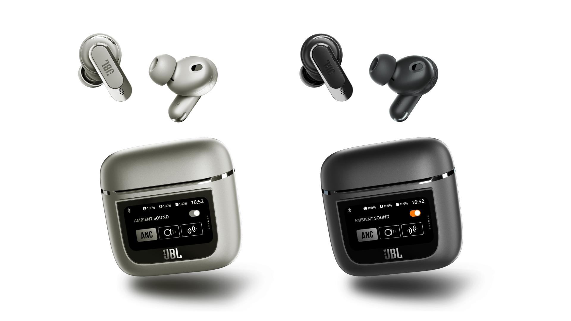 全球首创！JBL 新品降噪耳机 Tour Pro 2 充电盒也有「触控屏」！