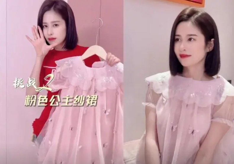 颖儿穿5岁女儿衣服秀身材,满柜衣服都是大牌,吊牌甚至都没剪