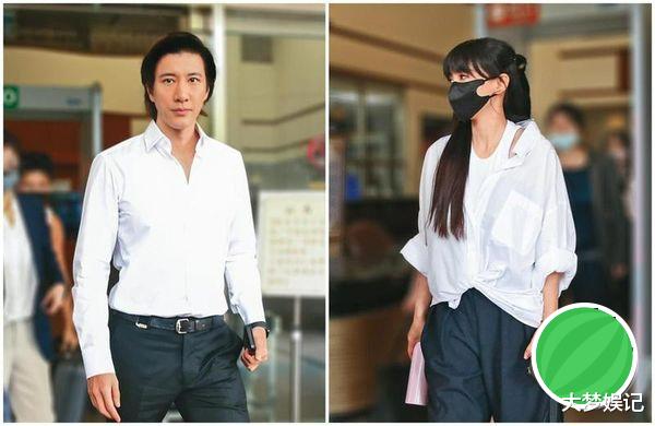 直击王力宏、李靓蕾法庭外“世纪同台”！　2人反应全被拍