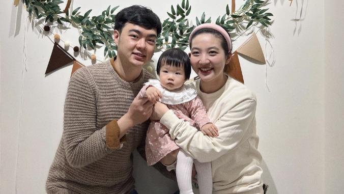 林志颖|林志颖同父异母弟弟罕现身，为1岁女儿办周岁派对，颜值不如小志