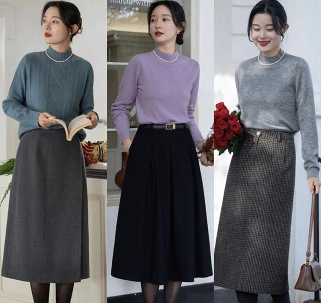 这才是40岁女人该有的打扮:发烫卷、衣不紧身,既优雅又得体