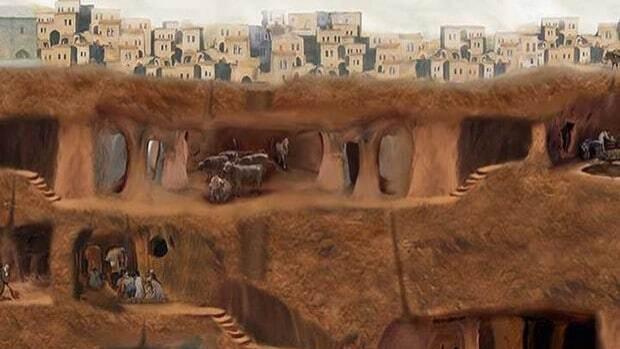 |土耳其男子偶然发现千年地下古城，可容纳两万人，与数百小城相连