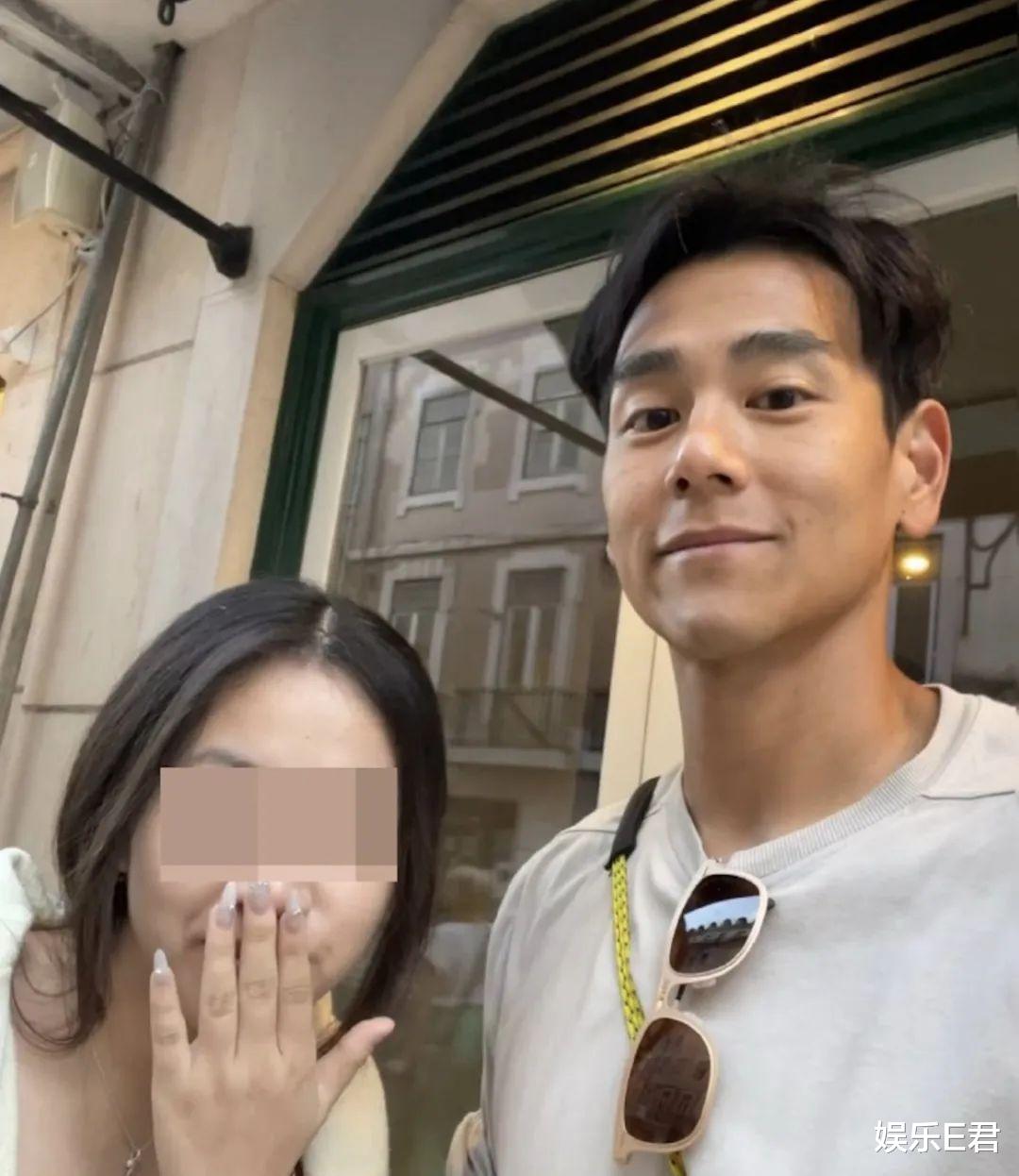 41岁彭于晏葡萄牙被偶遇，生图展现麒麟臂，与粉丝玩自拍表情多多