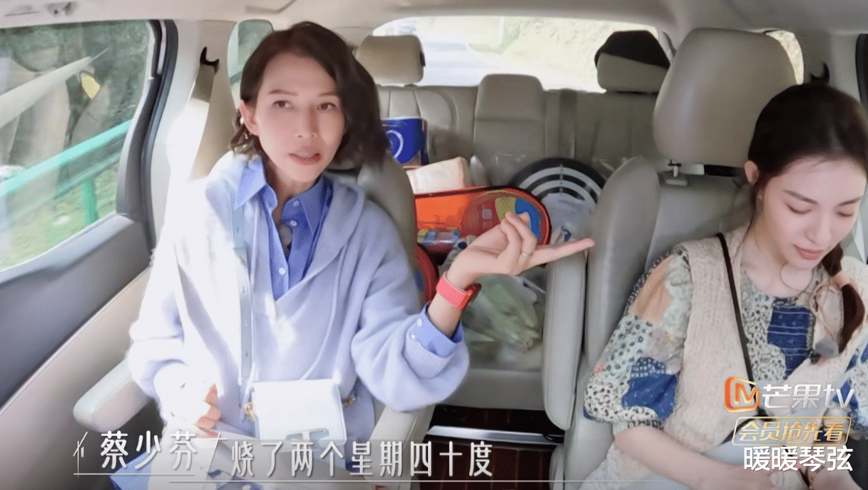 三胎4岁儿子有洁癖，经常会生病，蔡少芬：他连续半个月发烧40度