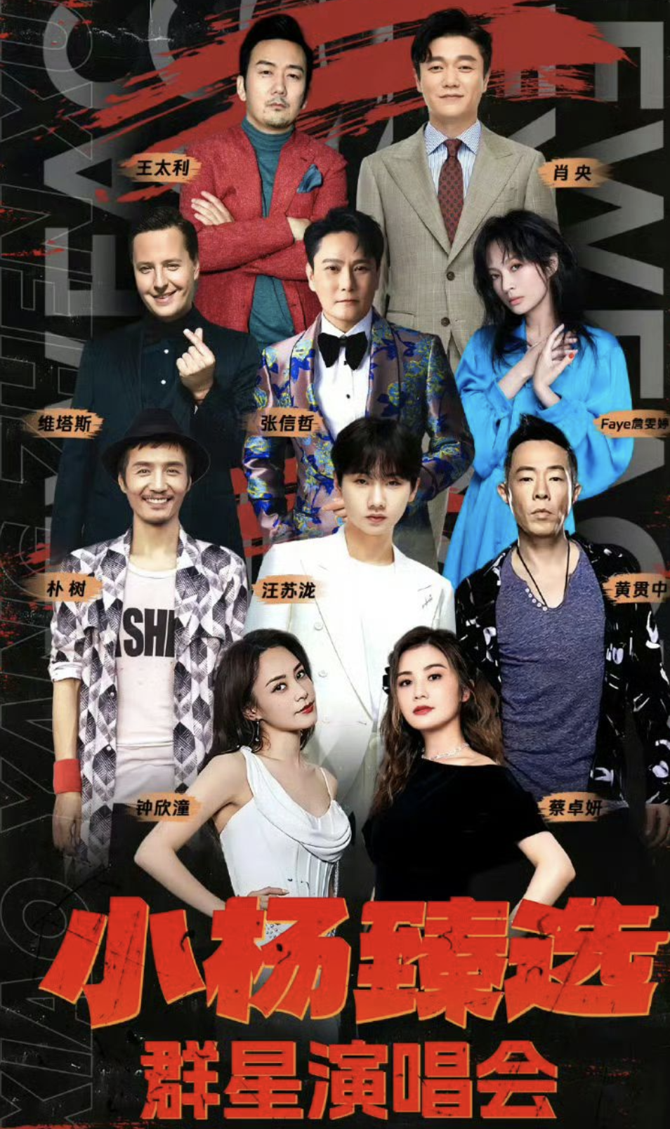 明星给网红打工!小杨哥演唱会众星云集,成本已超三千万