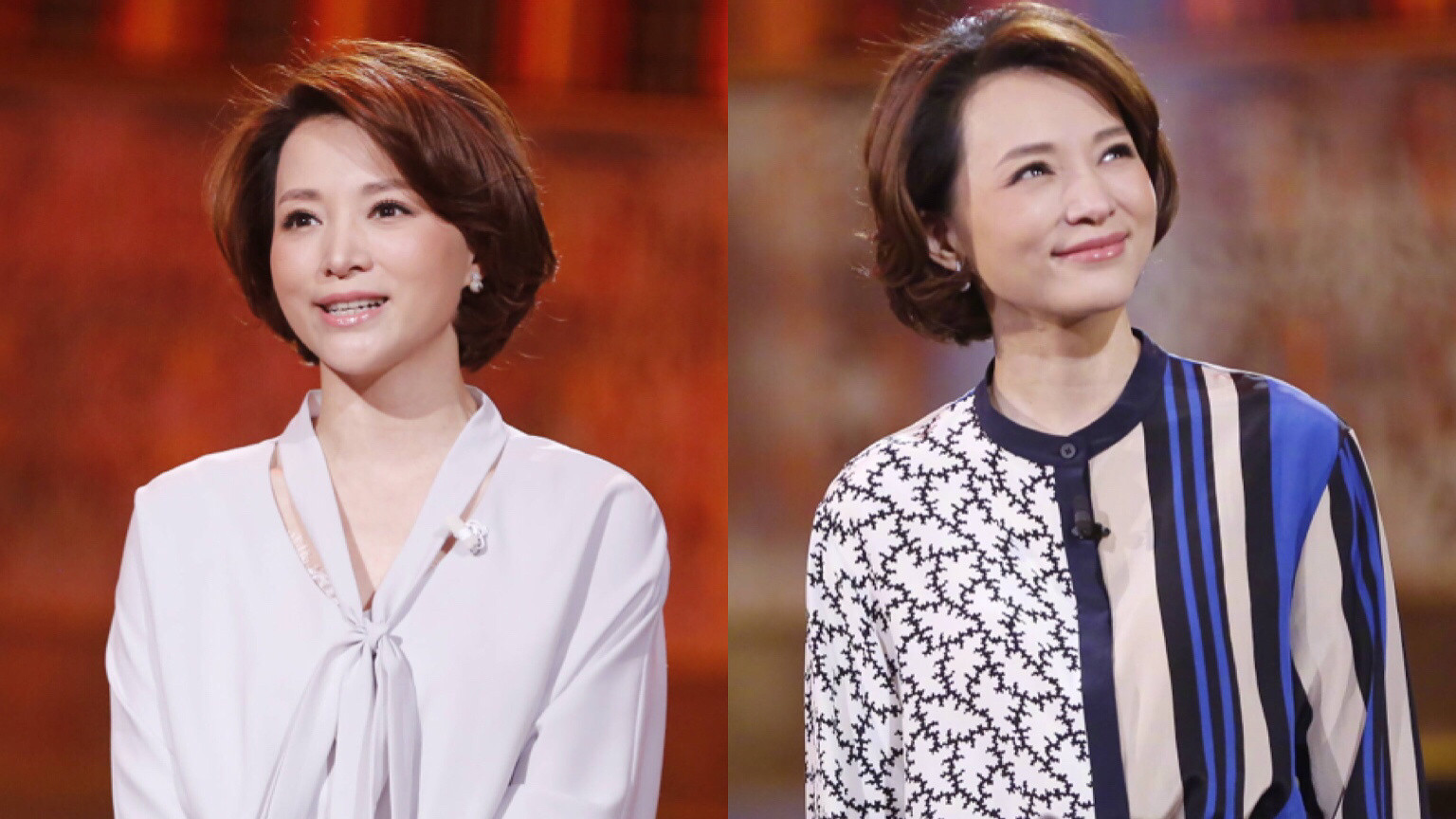 发型 董卿真是优雅到骨子里的女人：裙不上膝、发不长，美得端庄又大方