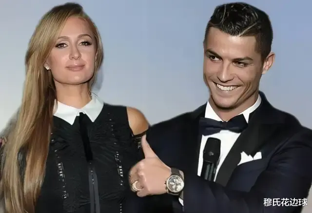 希尔顿近照遭曝光，容貌神似成人女星，C罗：不可思议！