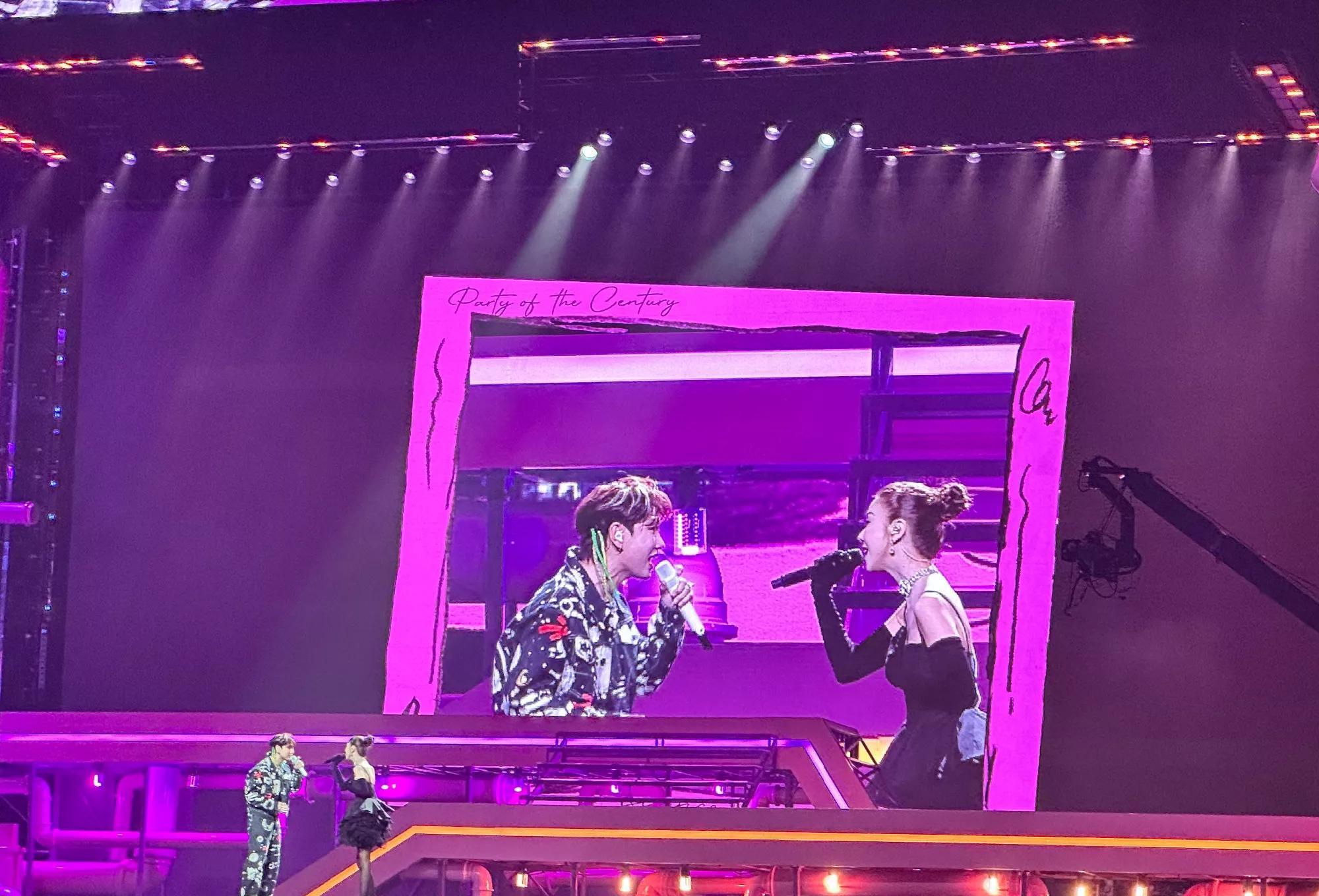 汪苏泷演唱会氛围热烈,神秘嘉宾是薛凯琪,宋丹丹孟子义前来捧场!