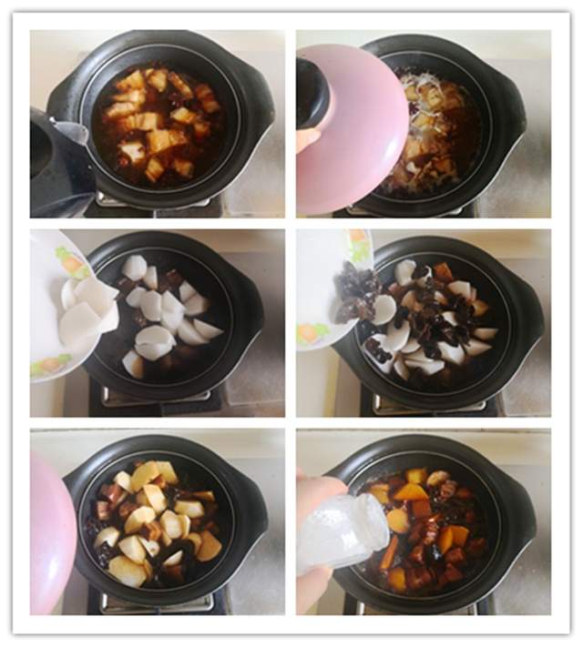 白萝卜|秋天将三样菜炖煮在一起，开胃下饭又解馋，我家隔三差五必做，每周必做上桌汁都不剩，老少都爱吃